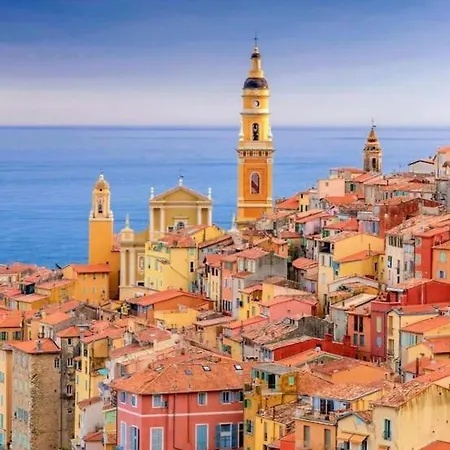 Le Garavan-vue Mer-plage-clim-terrasse شقة